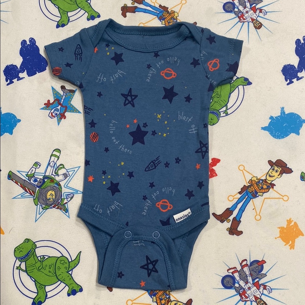 Gerber Blue Starry Bodysuit One Piece